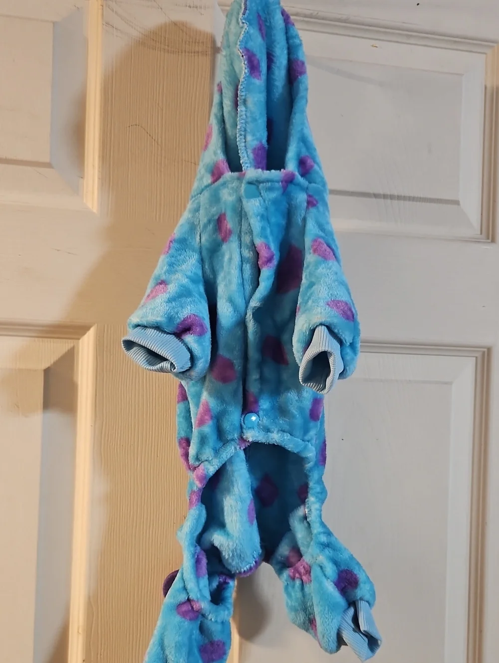 DINOSAUR DOG COSTUME: BLUE/PURPLE: NWOT: SIZE M